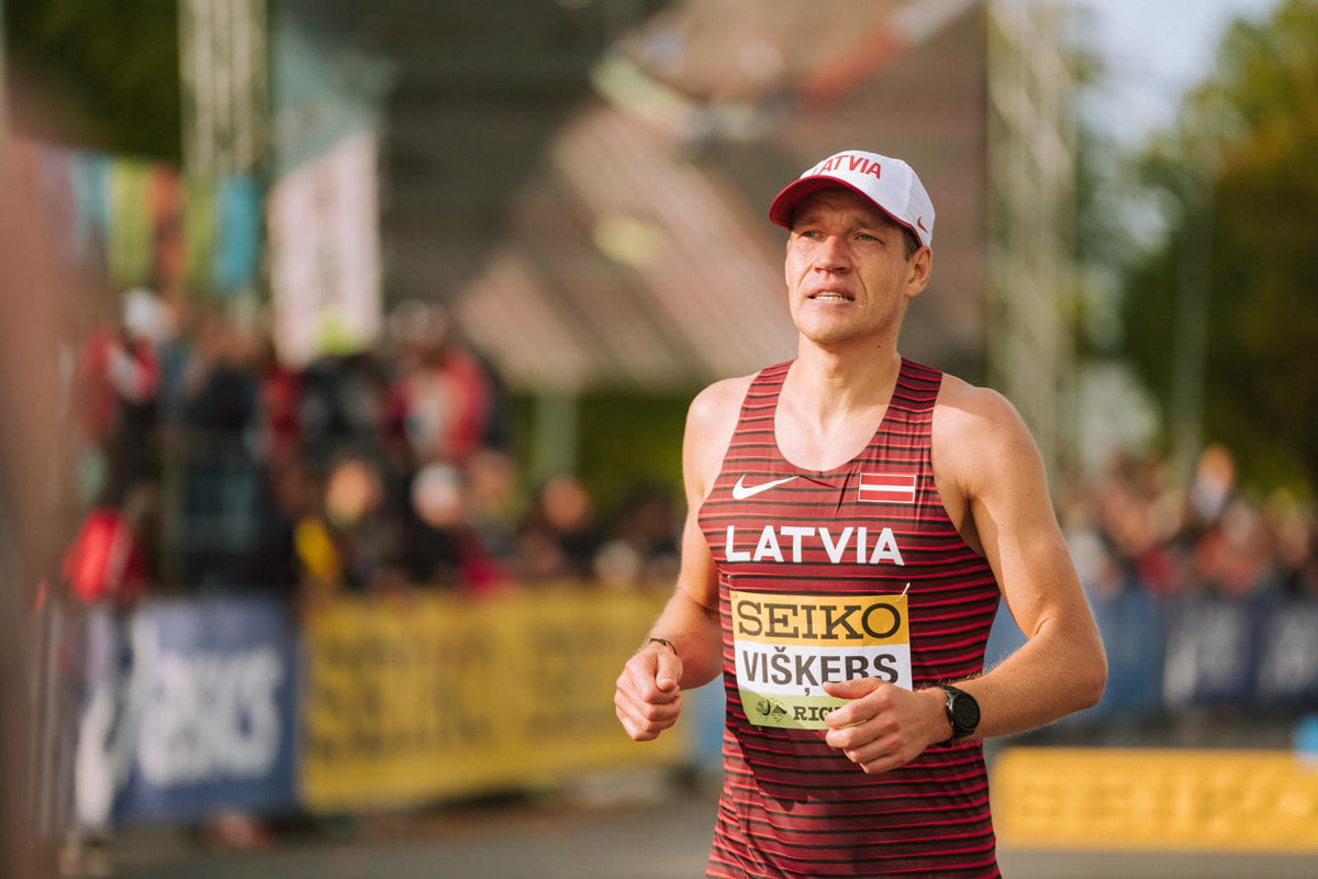 Jānis Višķers sacensībās Latvijas izlases formā